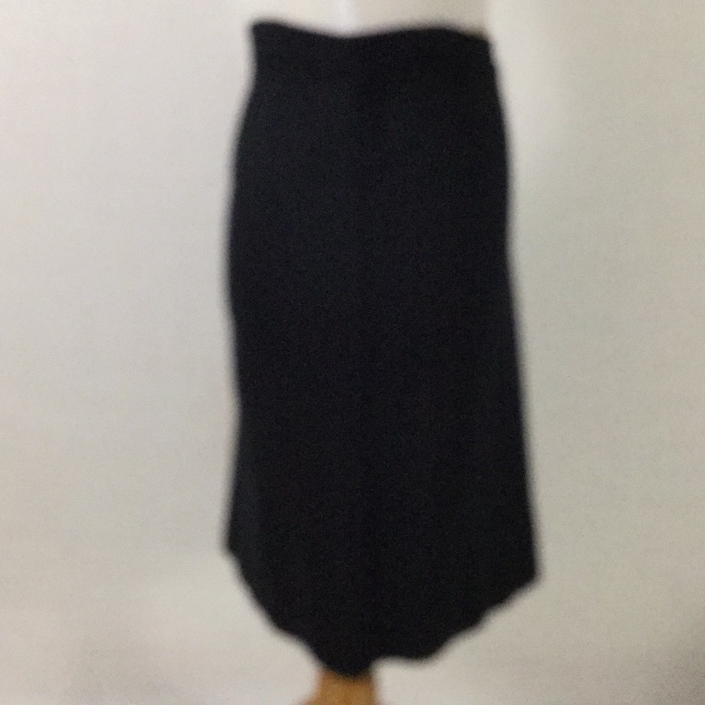 Gap Stretchy sexy black pencil skirt - full zip ๐ - Picture 4 of 7